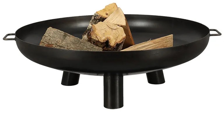 Fém tűzrakó tál, 80 cm átmérőjű