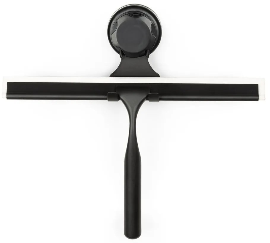 Bestlock Black Double Hook Squeegee fekete vízlehúzó öntapadós tartóval - Compactor