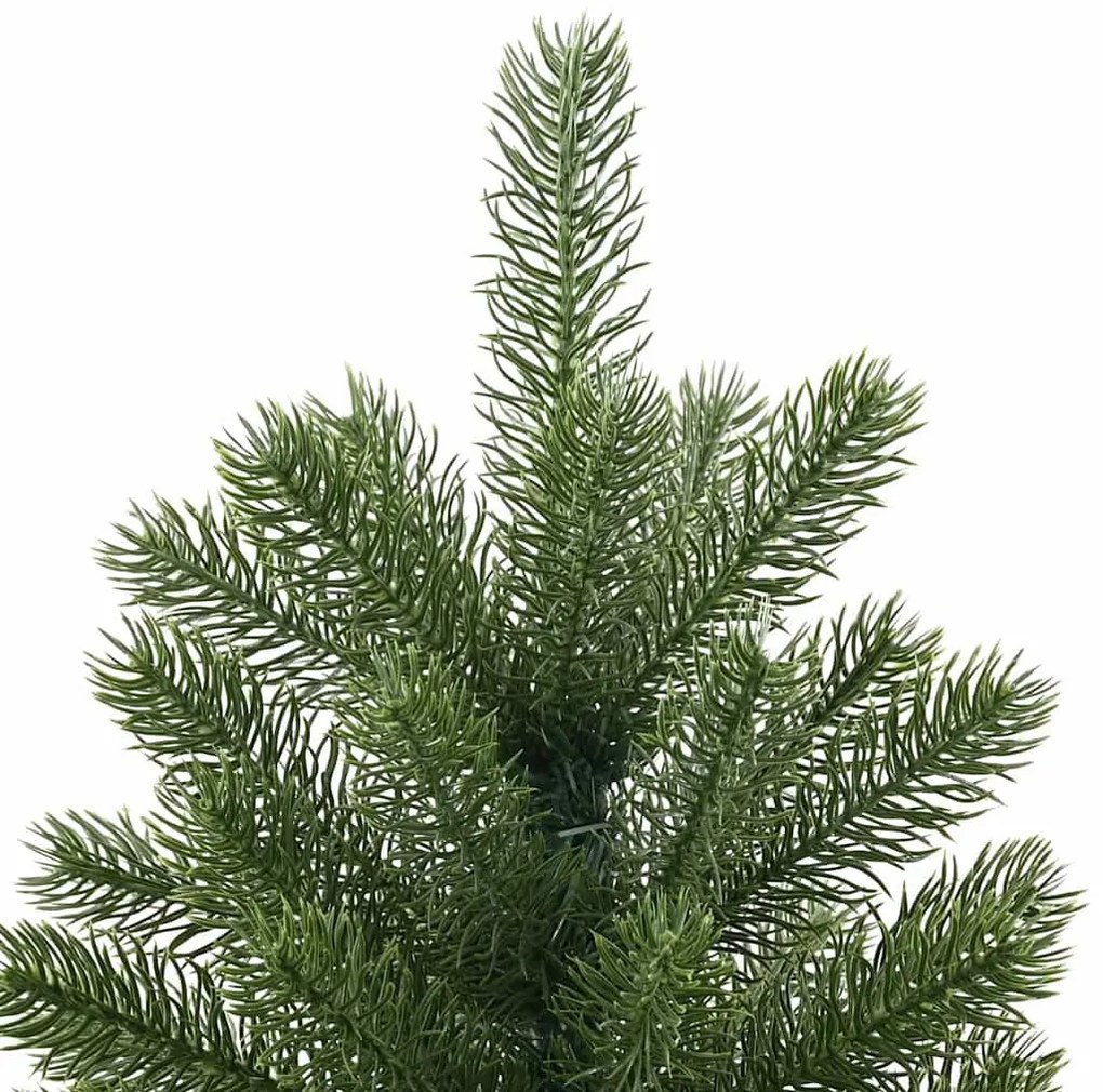 Mű karácsonyfa állvánnyal Zöld 240 cm PVC, PE és acél