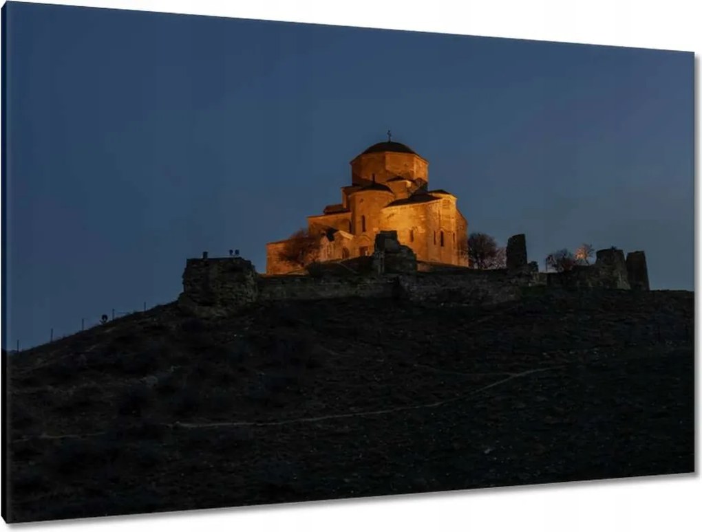 Festmények 120x80 Mtskheta kolostor Grúzia