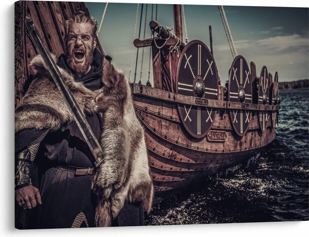 Kép - Viking (70x50 cm)