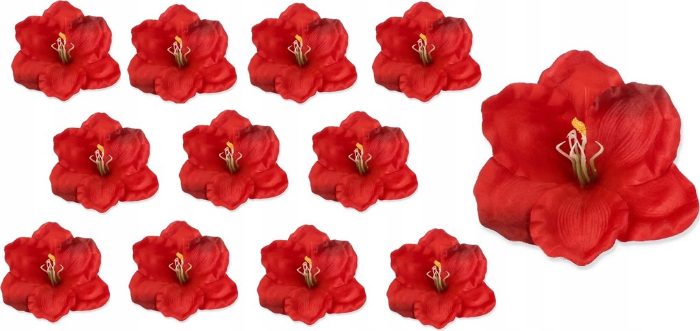 Művirág Amarillisz Virágfej 12 db-os #5