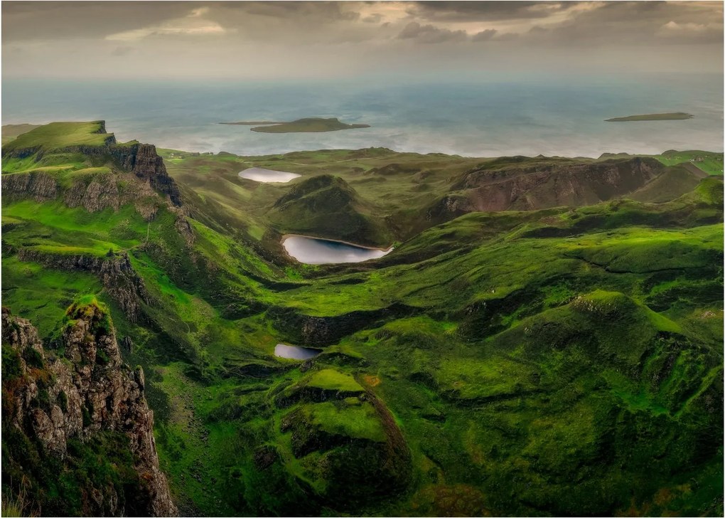 Kép - Quiraing, Skócia (70x50 cm)