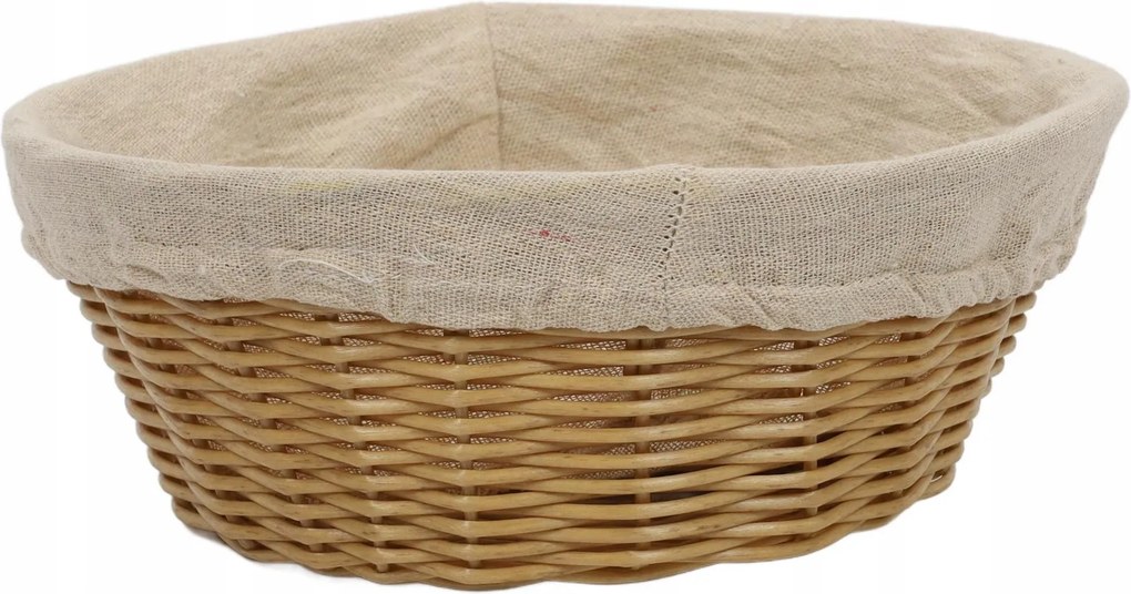 Kenyérkosár Gyümölcs Kenyér Anyaggal Barna Bézs Átm. 25 CM Kesper