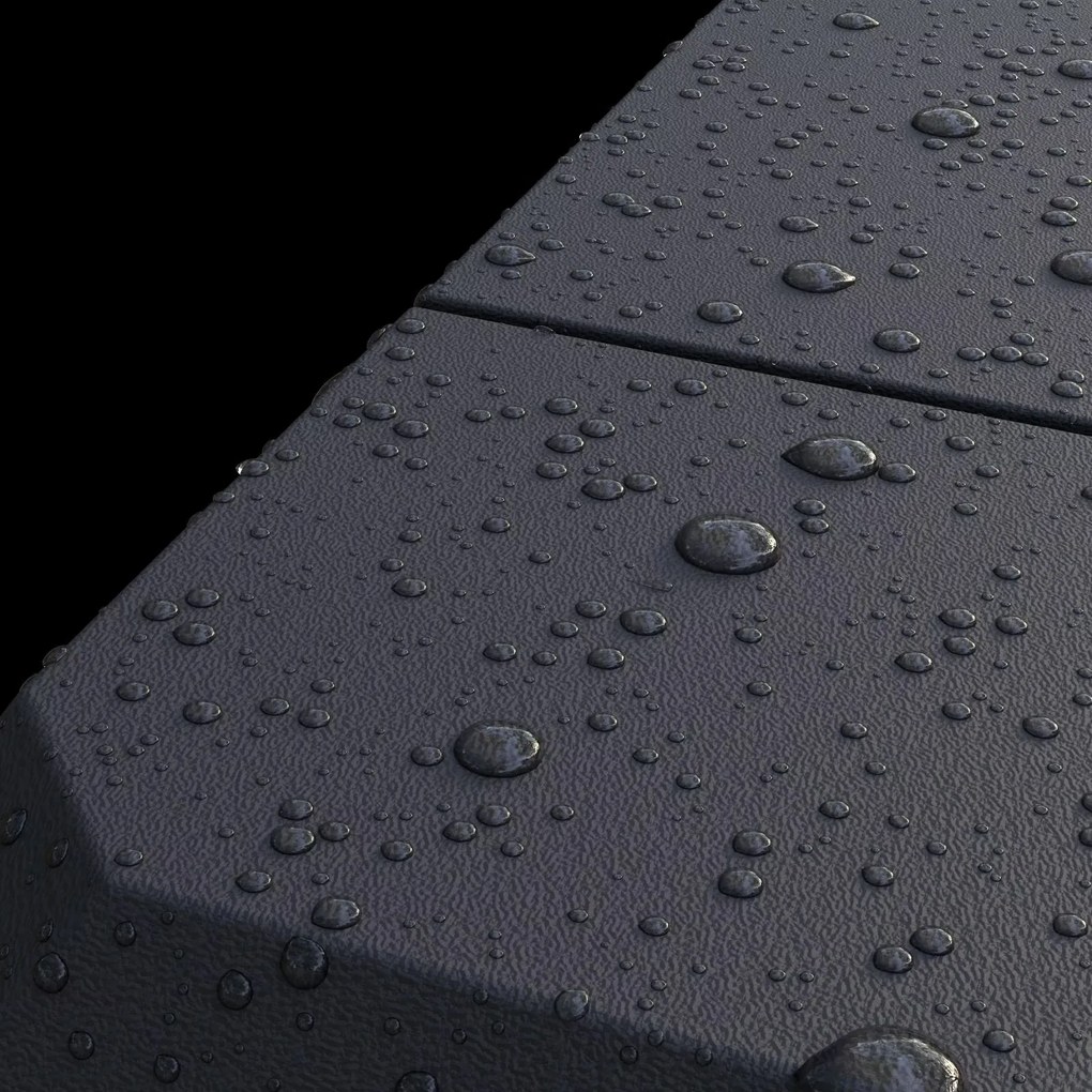 Deuba Tárolódoboz Rato 310 l - antracit