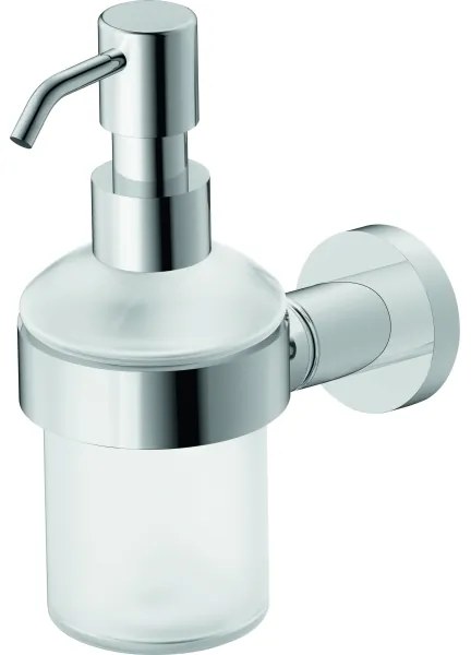 Duravit 99161000 -Falra szerelhető szappanadagoló D-CODE 390 ml matt üveg/fényes króm