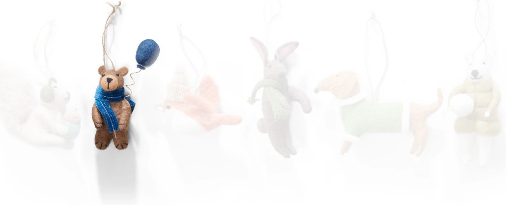 SID függődísz - medve - Philippi