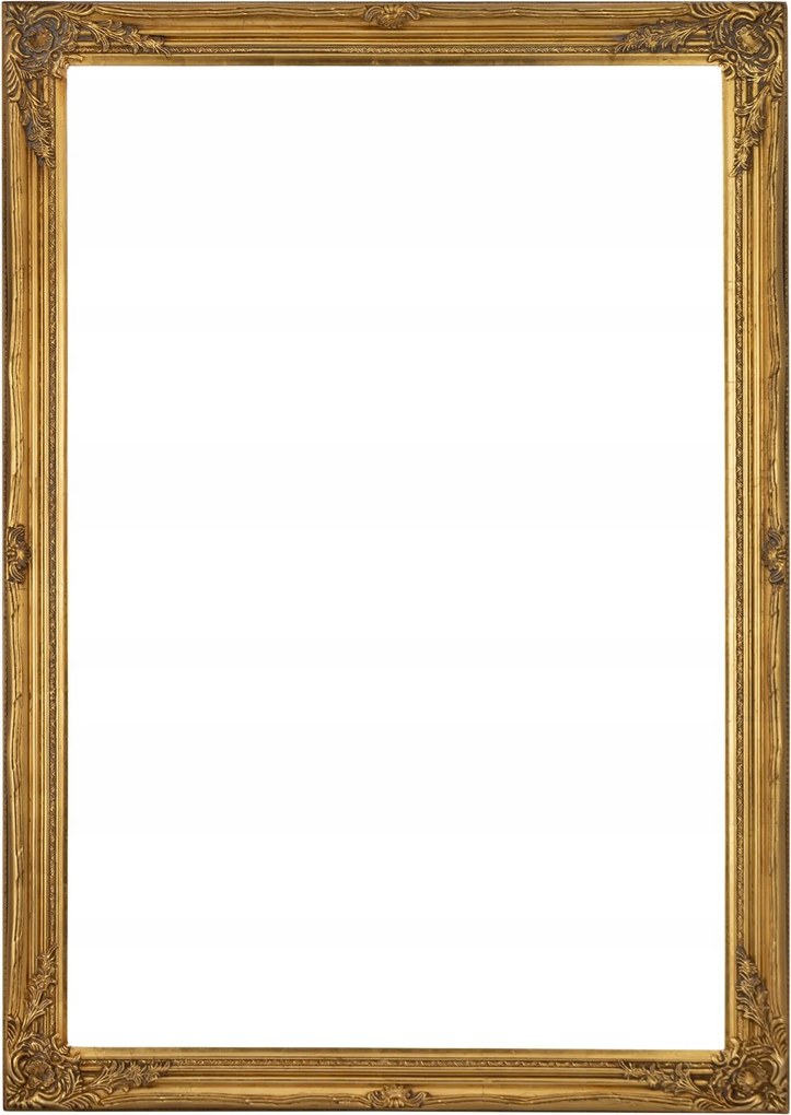 Nagy arany antik barokk keret retro antikolt díszítéssel 134x94cm