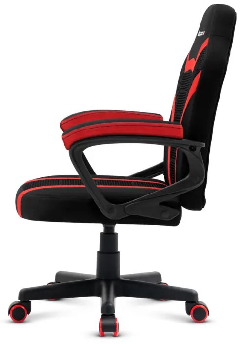 Gyermek gamer szék , gyerekeknek , RED MESH
