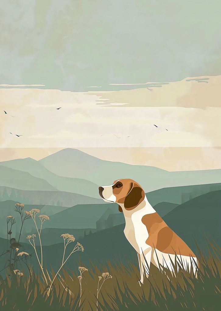 Poszter 64x90cm Hűséges társ