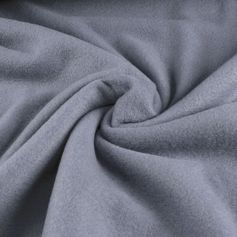 Goldea polar fleece antipilling - szürke 150 cm