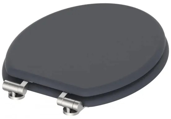 Schütte 80104 - SPIRIT antracit WC-ülőke, SoftClose, MDF fa