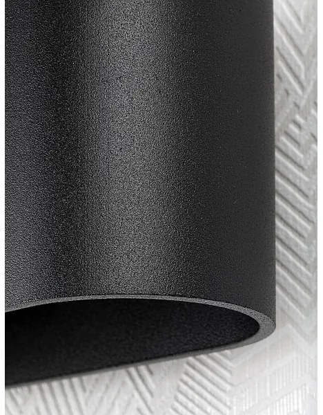 Rabalux 7023 - Fali lámpa KAUNAS 1xG9/10W/230V fekete