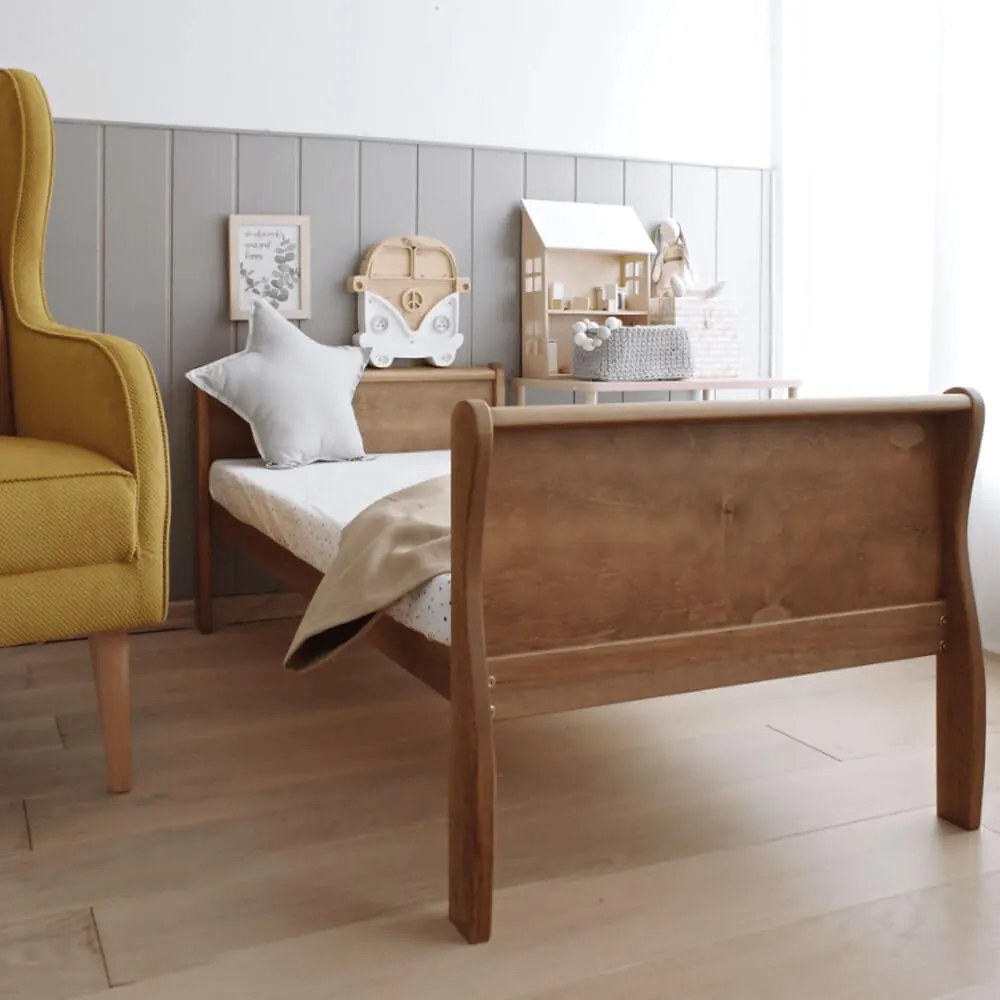 WO NOBLE COT VINTAGE BED 2az1-ben kiságy 140x70