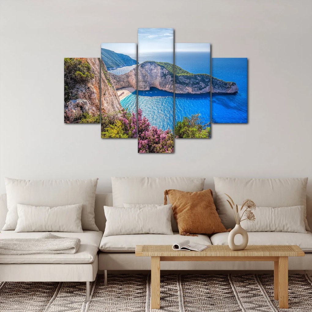 Kép - Navagio strand, Görögország (150x105 cm)