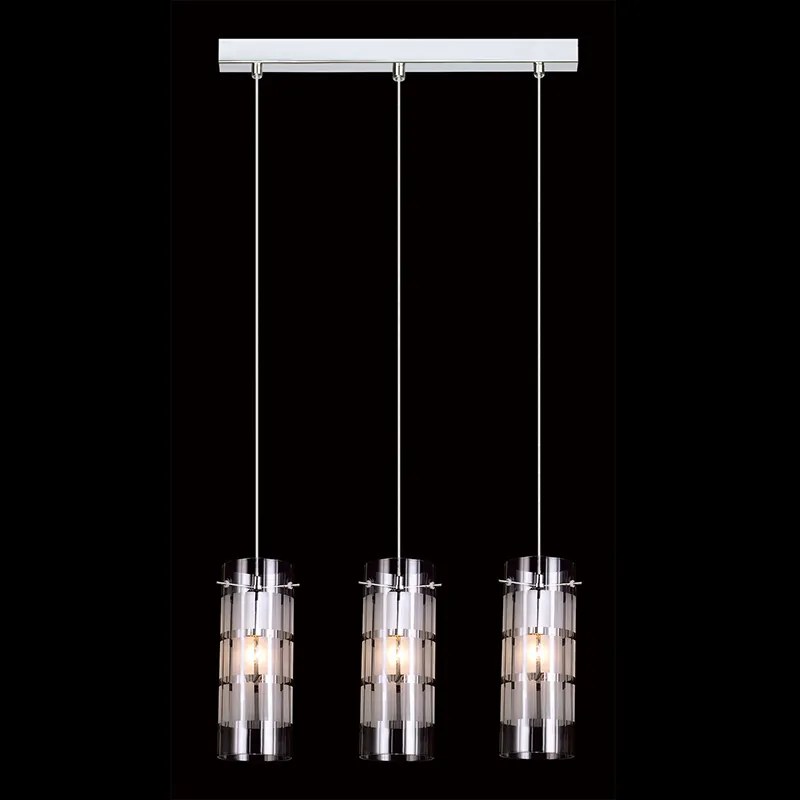 Italux modern függeszték max króm átlátszó itxmdm1957-3