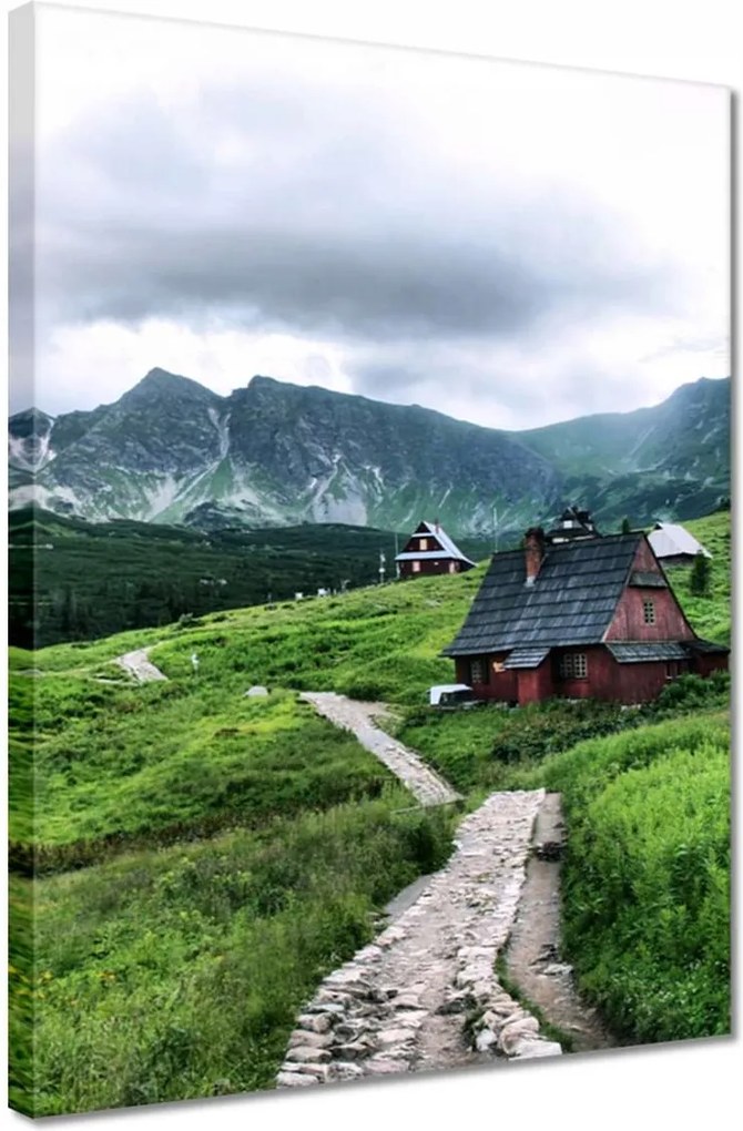 Vászonkép 30x40 Tátra Lánctalpas csarnok