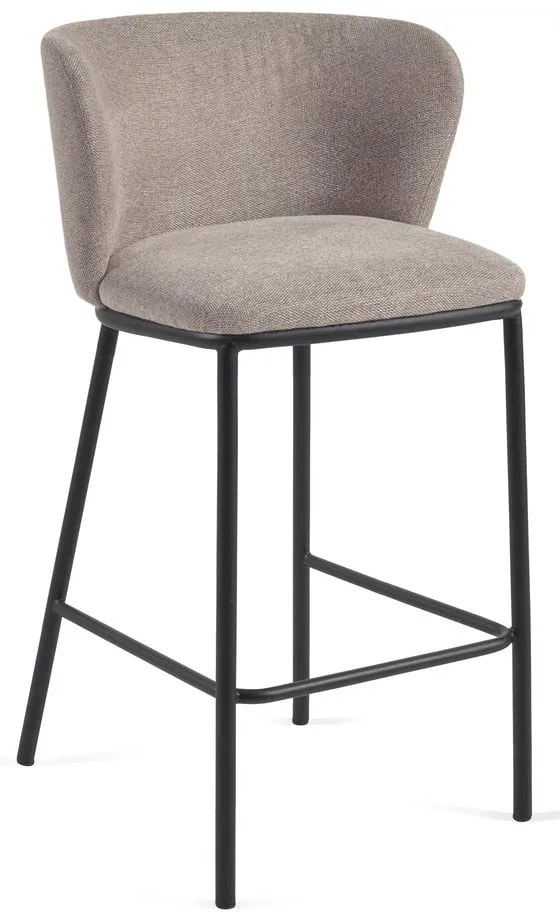 Világosbarna bárszék (ülésmagasság 65 cm) Ciselia – Kave Home