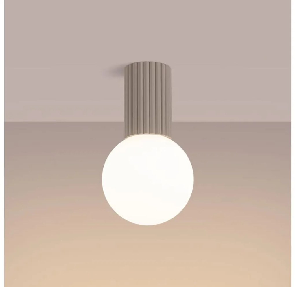 Sollux SL.1743 - Fürdőszobai mennyezeti lámpa HALO 1xG9/8W/230V IP44 bézs