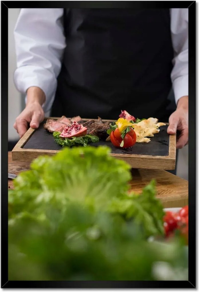 Poszterek keretben 40x60 Tányér befőttesüveggel