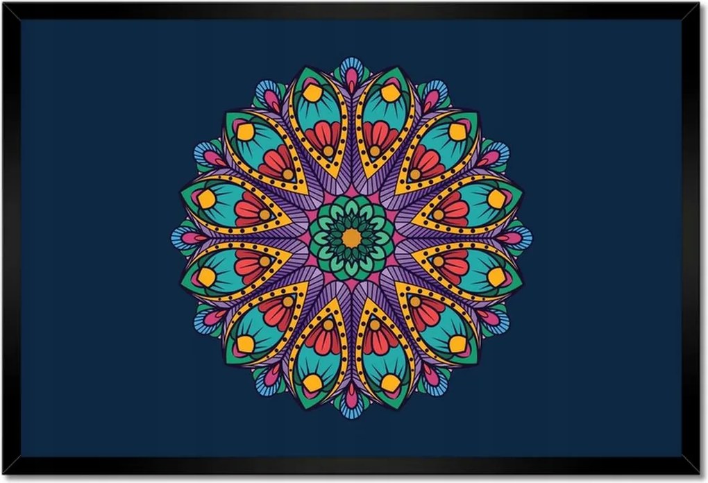 Poszterek keretben 60x40 Mandala Marokkóból Morocco