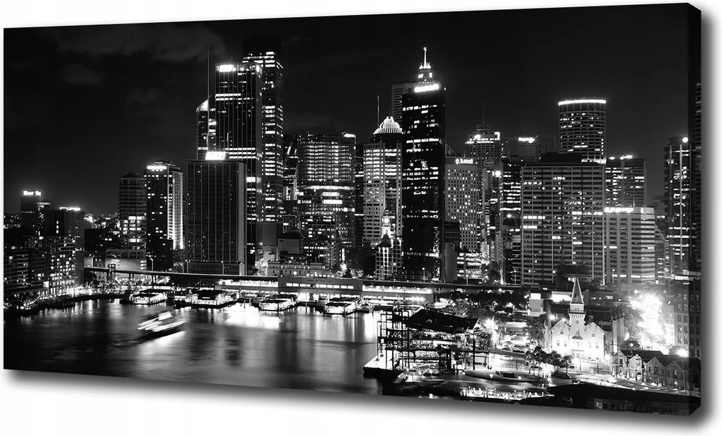 Canvas falikép Sydney éjszaka 100x70 cm