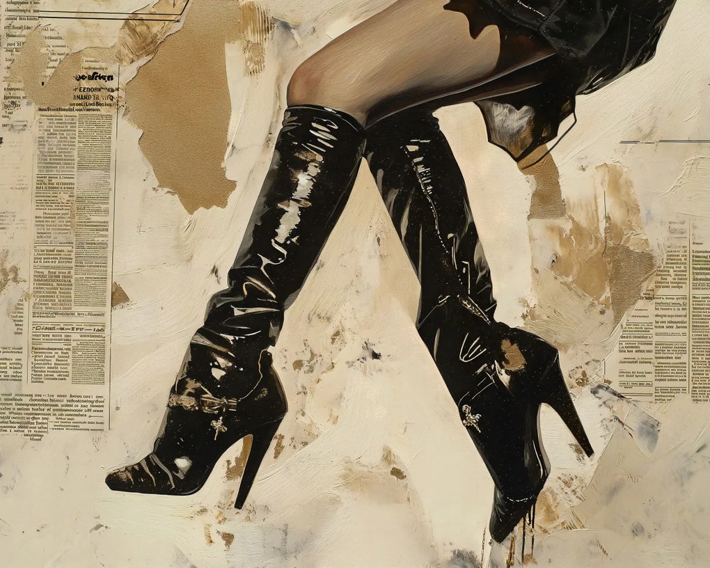 Poszter 50x40cm Átjáróban a városon