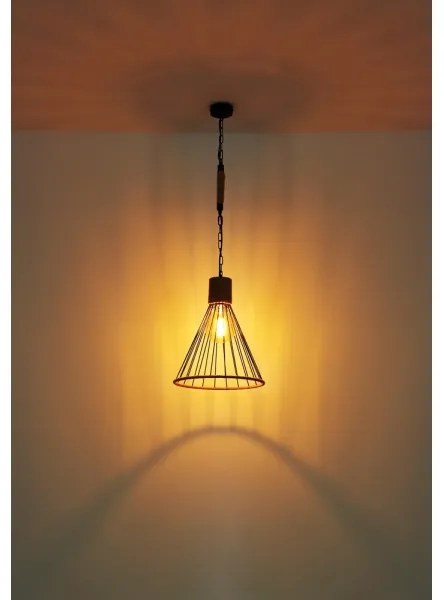 Globo 15676H1 - Csillár láncon HALIA 1xE27/60W/230V