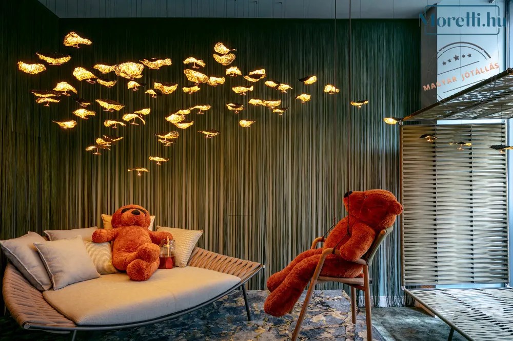 CATELLANI & SMITH CGM35CLVO GOLD MOON Modern Csillár LED IP20