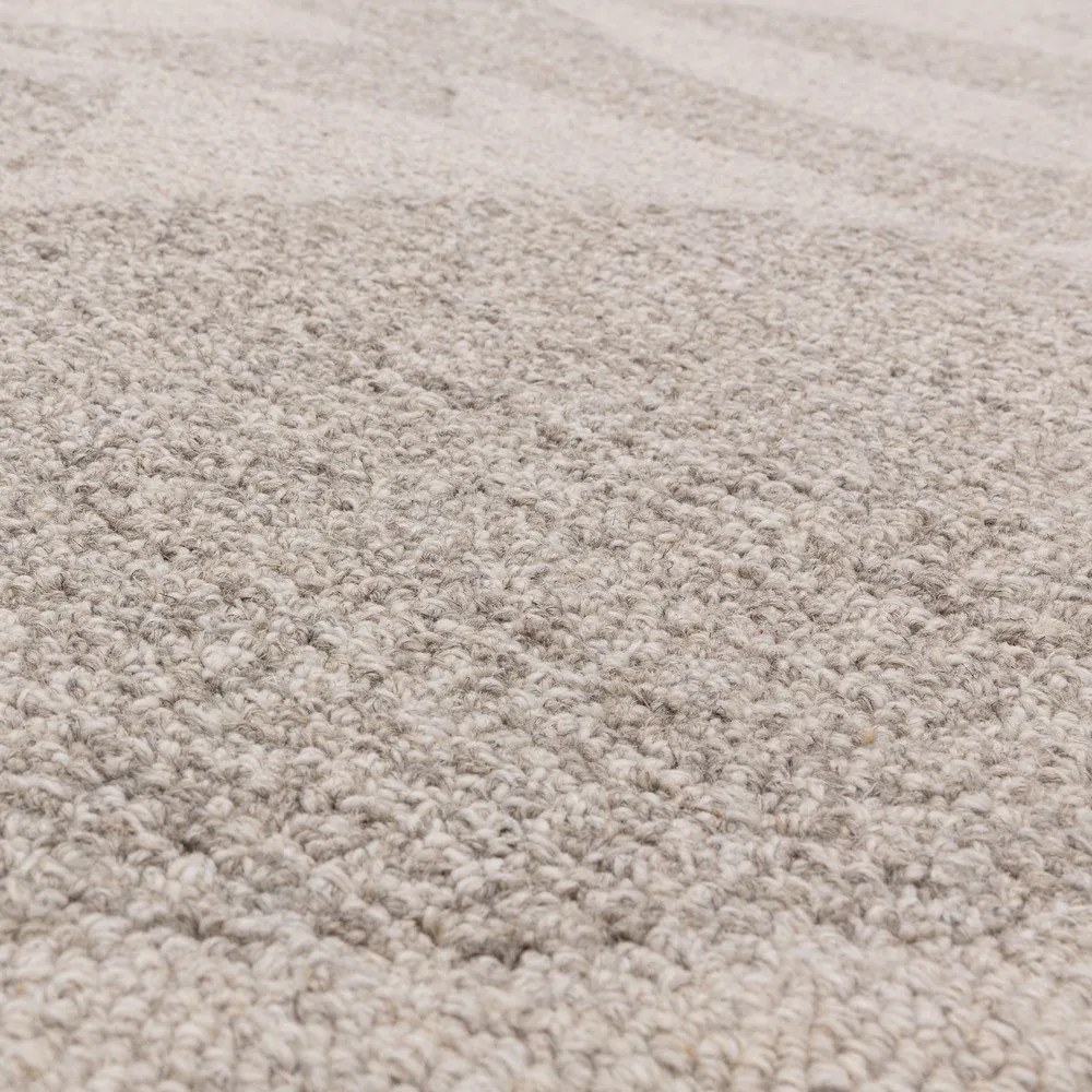 Krémszínű kézi szövésű gyapjú szőnyeg 200x290 cm Loxley – Asiatic Carpets