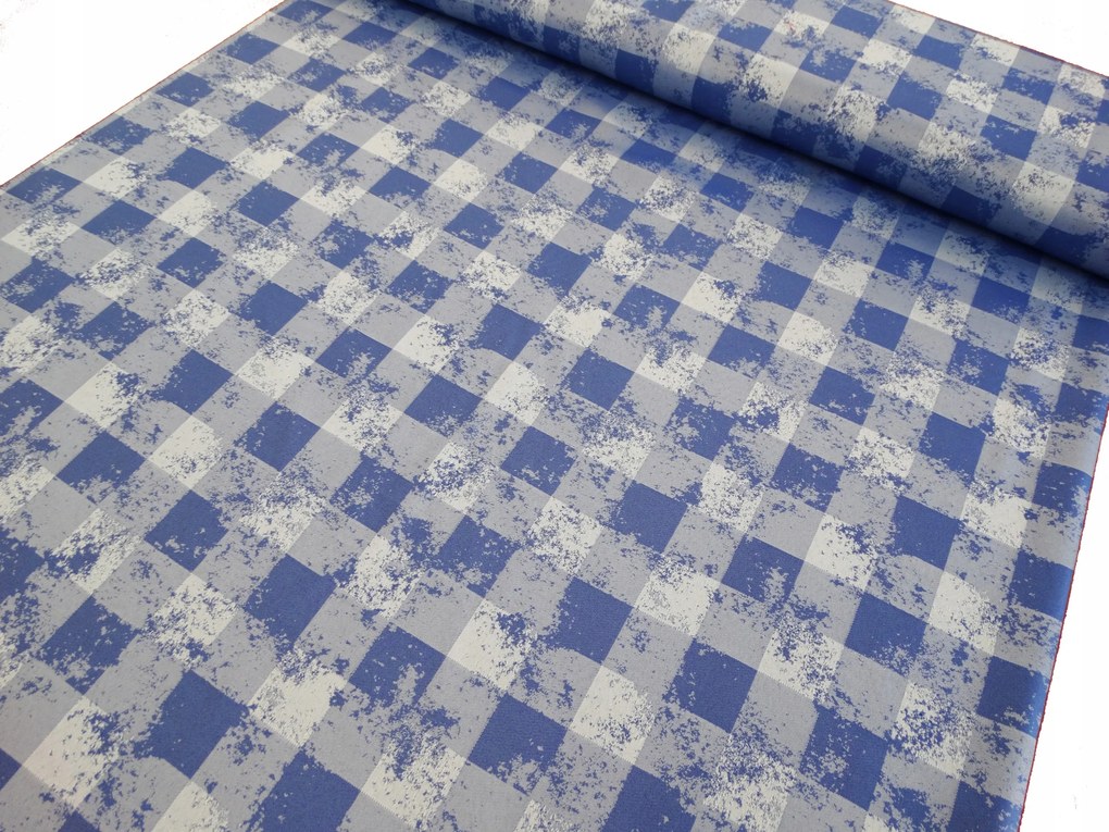 Mg Tk Asztalterítő Búzavirág Rács 170cm lengyel