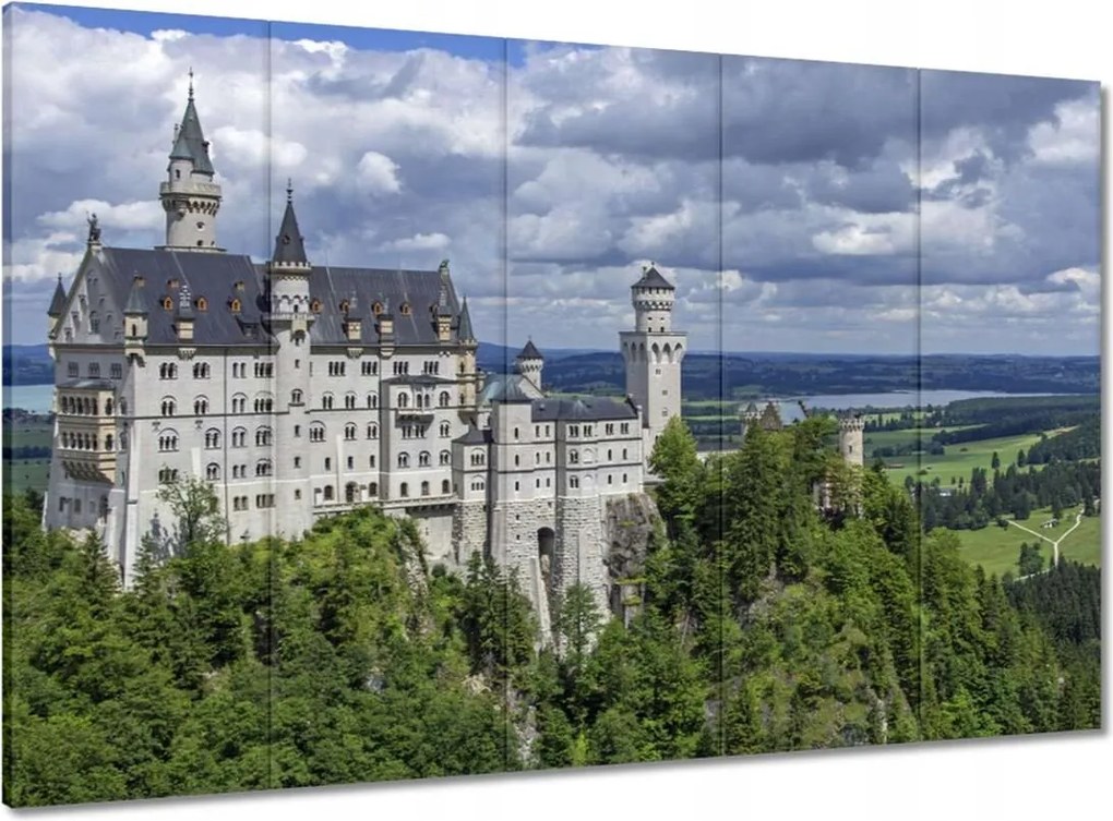 Festmények 100x70 Neuschwanstein kastély