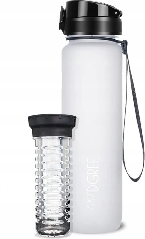 Vizes Palack 1000ML 720°DGREE Gyümölcsszűrő Free Bpa Edzőterem Iskola