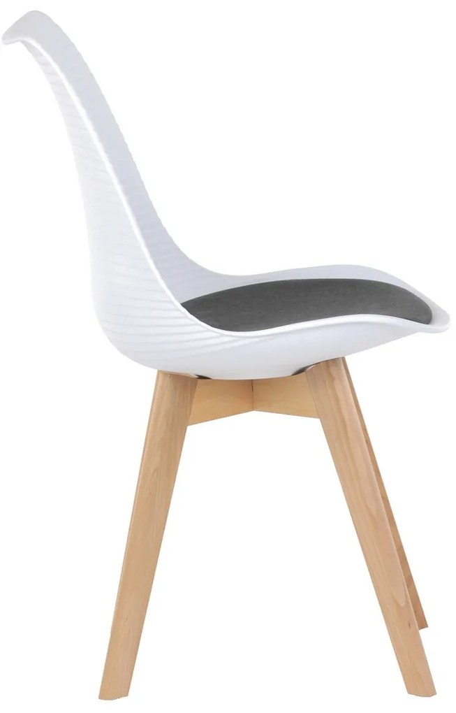 Étkezőszék garnitúra CT-X7056 GREY, 4 db
