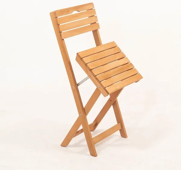 Erkélygarnitúra bükkfából