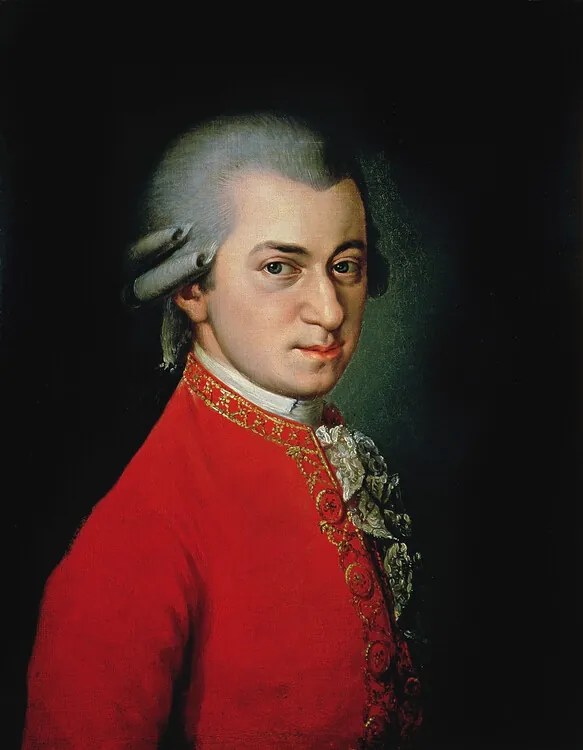 Reprodukció Wolfgang Amadeus Mozart (1818), Barbara Krafft