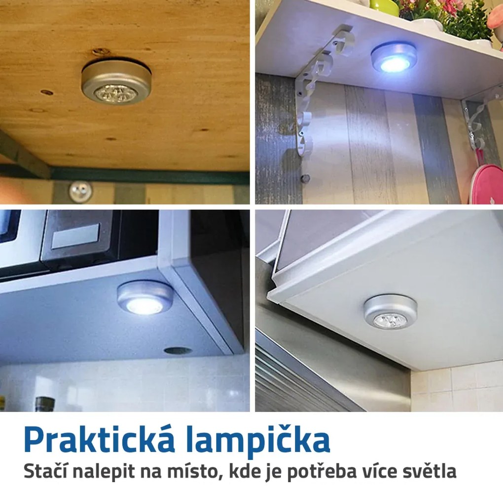 Zaparkorun Öntapadó LED lámpa