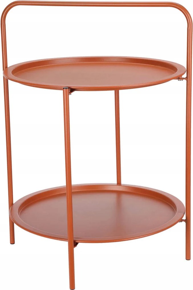 Fém Asztal kerek könnyű fogantyúval Ø 50 cm