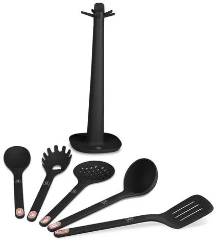BerlingerHaus 6 részes konyhai eszközkészlet Black Rose Collection BH/8617