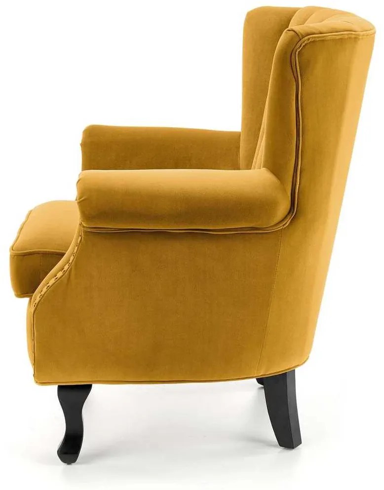 Titan fotel, sárga / fekete