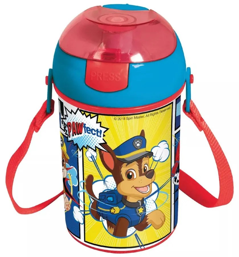 Mancs Őrjárat Pawfect kulacs, sportpalack 450 ml