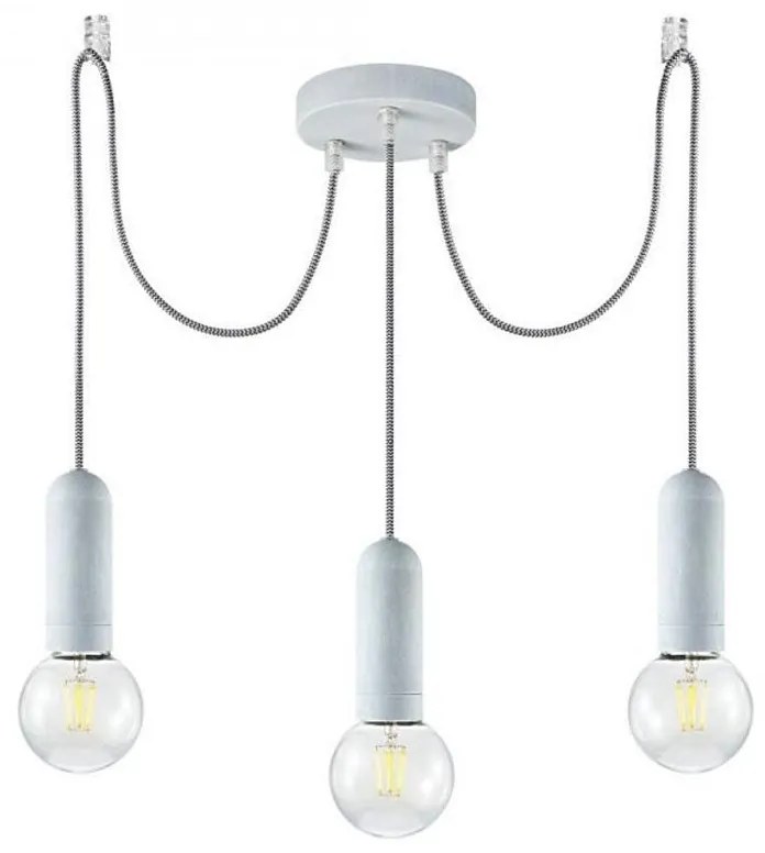 Leuchten Direkt Leuchten Direkt 14776-22 - Csillár zsinóron TURN ME 3xE27/60W/230V pók W1270
