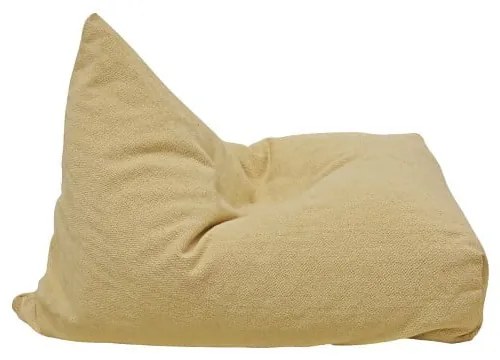 Világossárga gyerek babzsák Cleo Light Honey – Lorena Canals