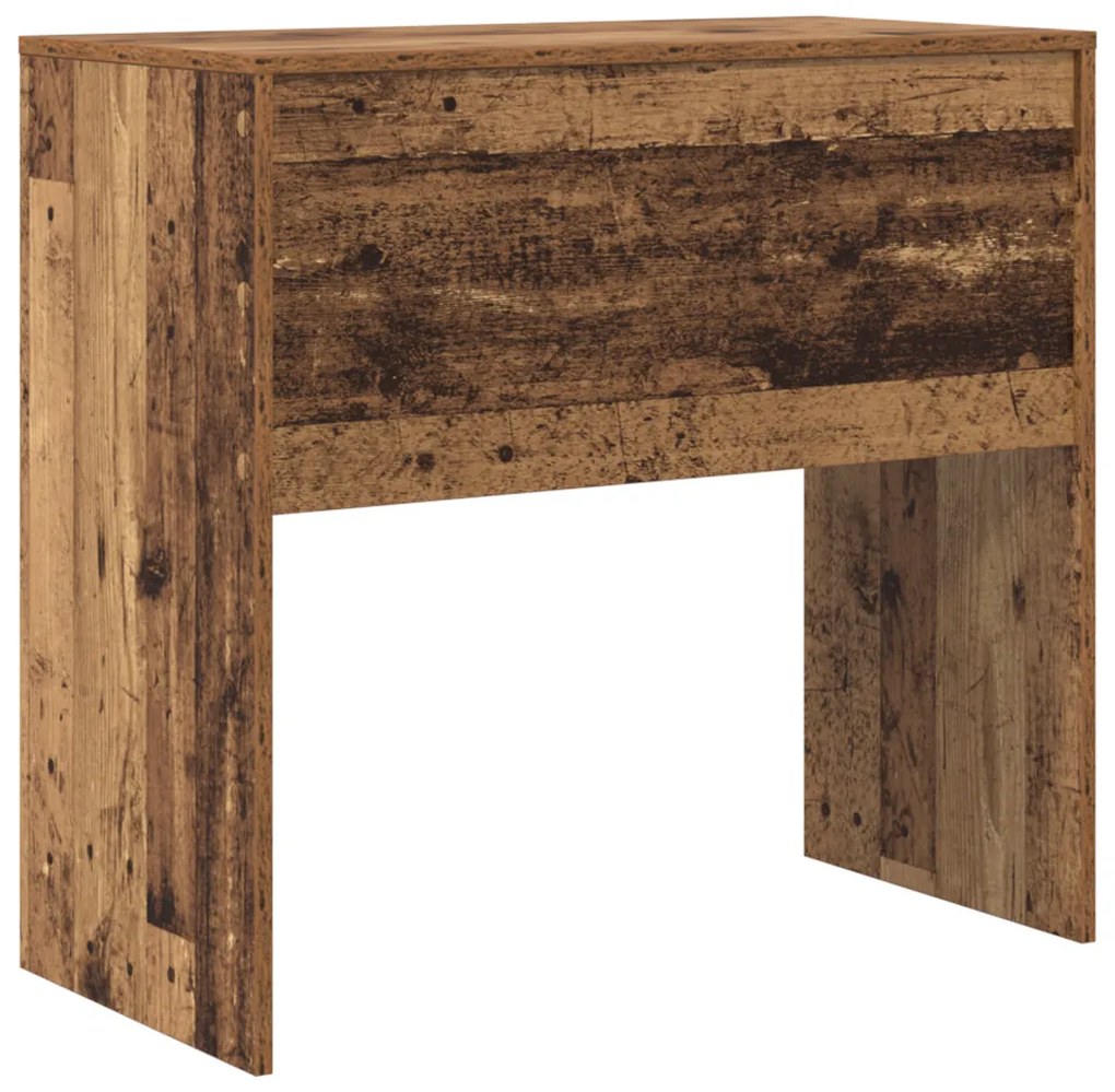 vidaXL Rusztikus Íróasztal Régi Fa Felület Fa 80 x 40 x 76 cm