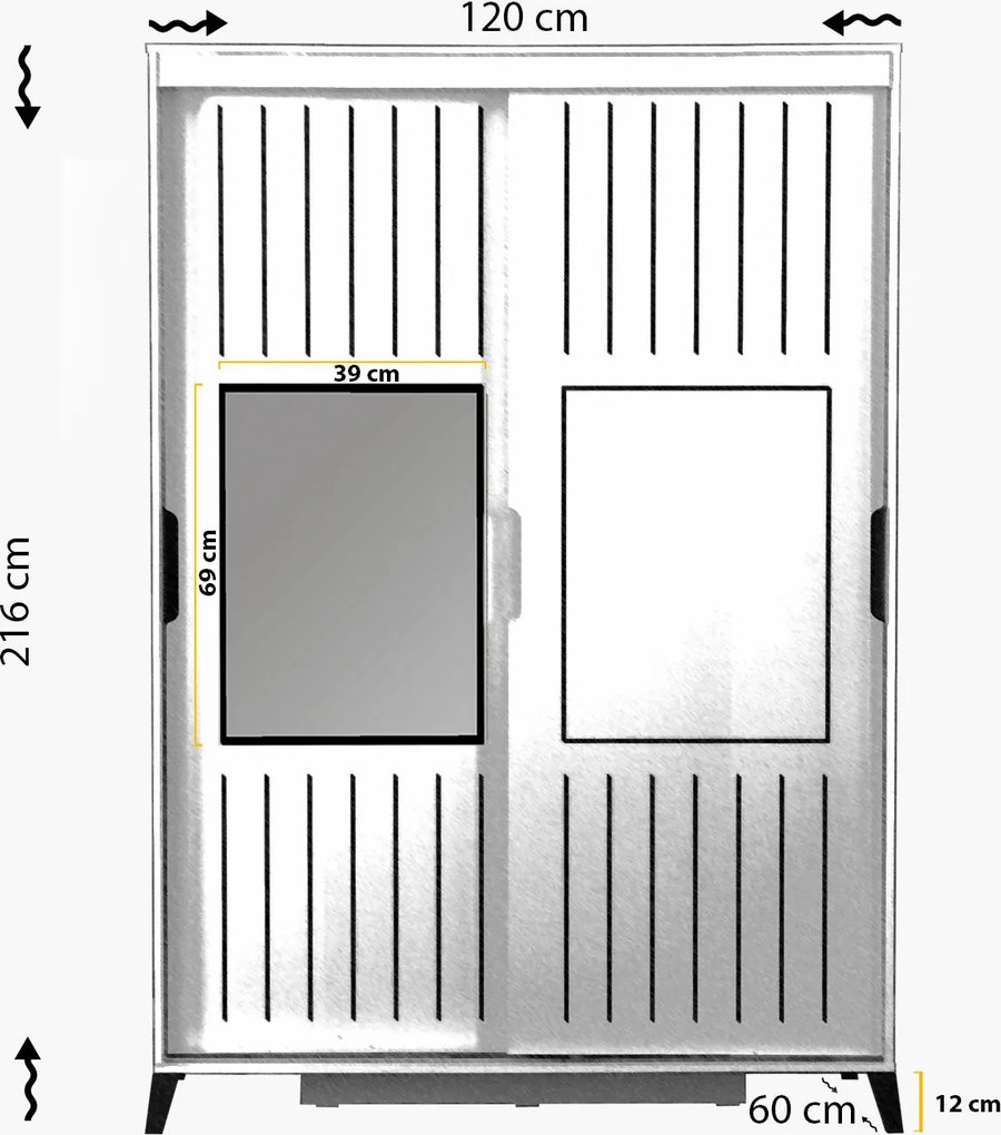 Pasific Home Fuga 120 - White