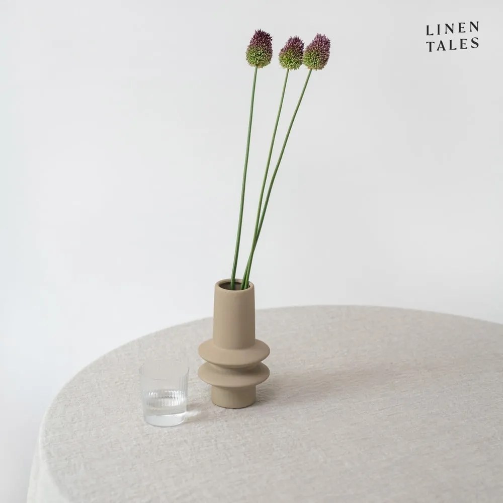 Len asztalterítő ø 180 cm – Linen Tales