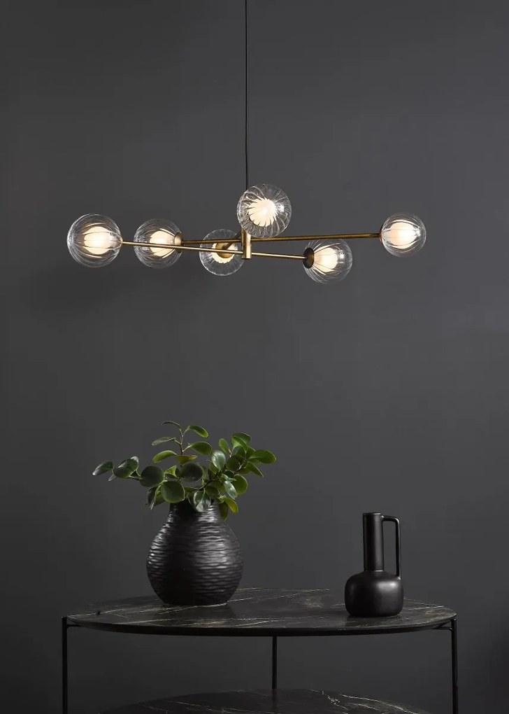 Dar Lighting modern függeszték vignette antik réz darvig0645-20