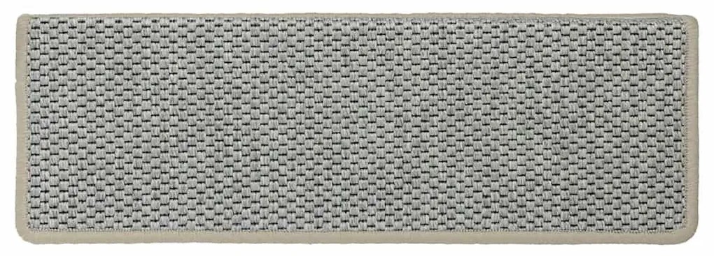 30 db zöld lépcsőszőnyegek öntapadós szizál kinézetű 65x21x4 cm