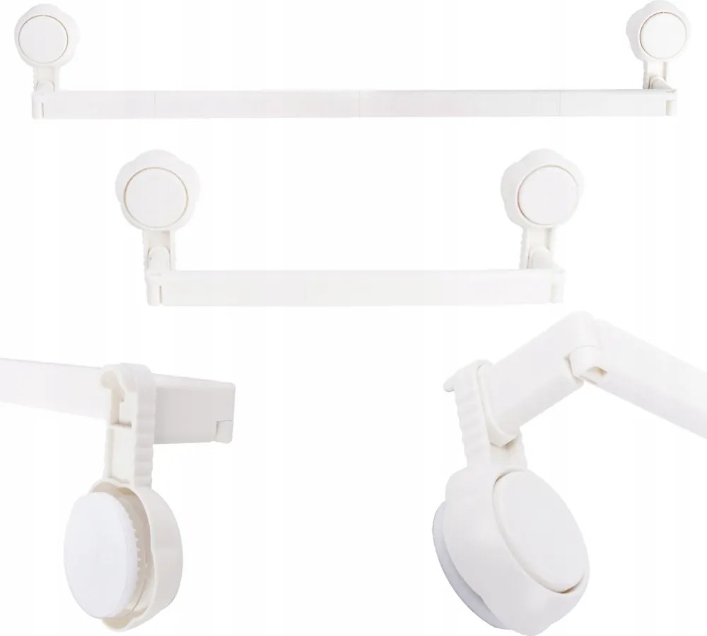 Fürdőszobai törölközőtartó falra szerelhető konyhai fogantyú állítható