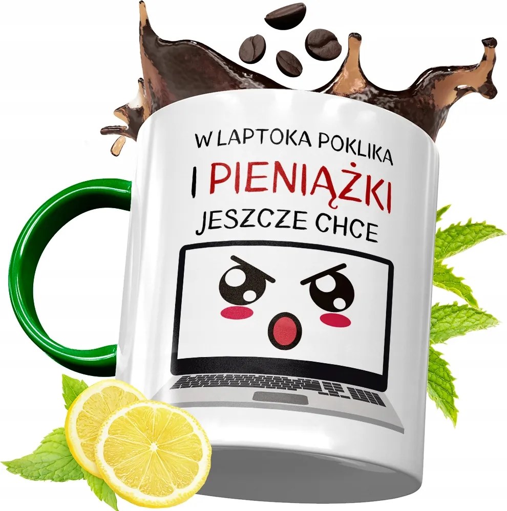 Zöld Bögre Informatikusoknak Születésnapi Ajándék fényképes nyomtatással